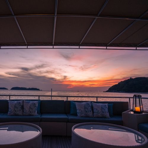 Sunset Paradise Tour - Luxury Boat Charters THE ORIGIN YACHT- High Resolution 1920x1080 15