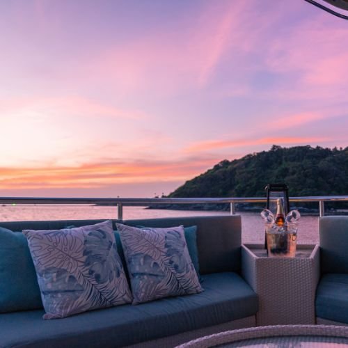 Sunset Paradise Tour - Luxury Boat Charters THE ORIGIN YACHT- High Resolution 1920x1080 16